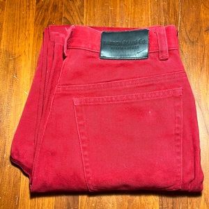 Lauren Jeans Red size 4